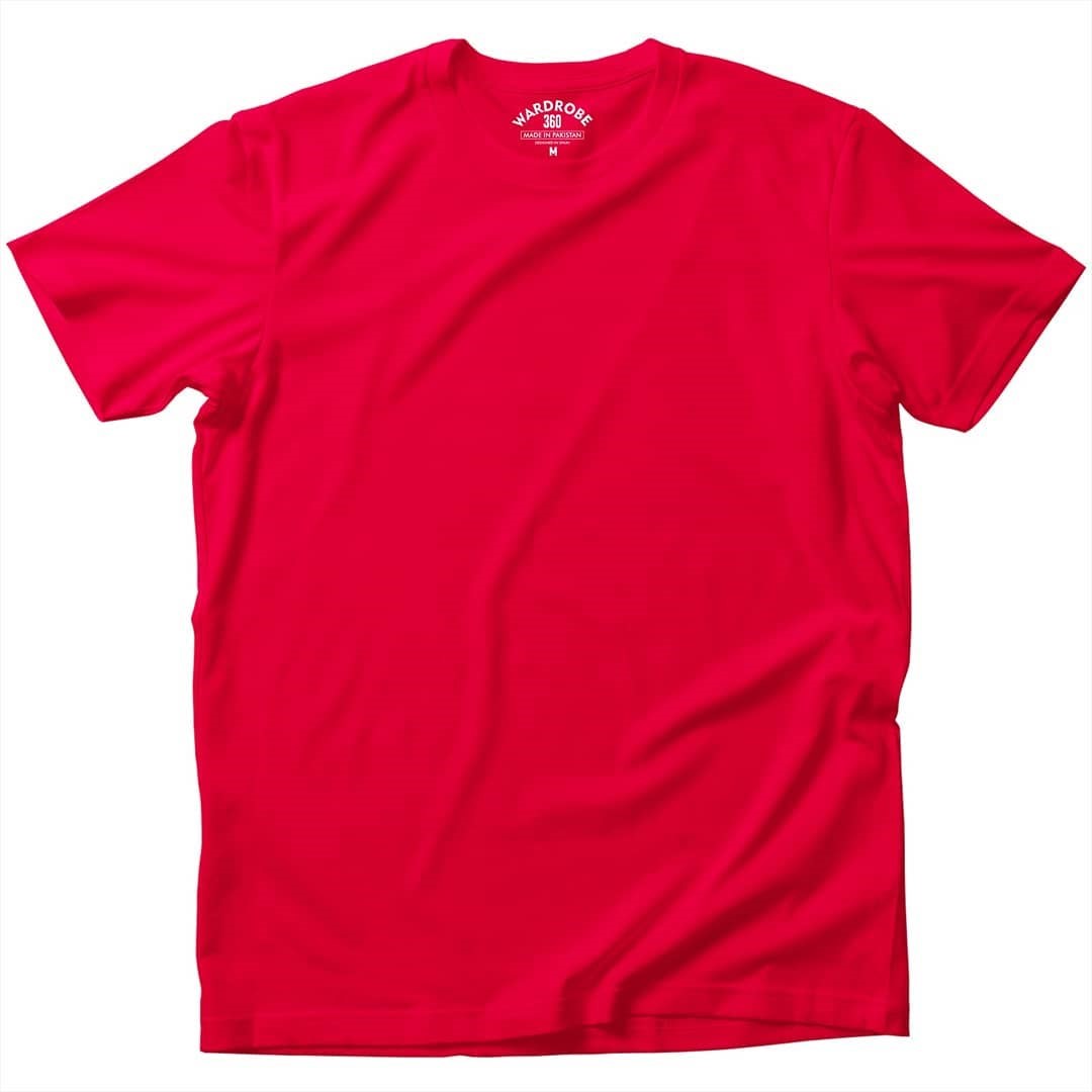 red-half-sleeves